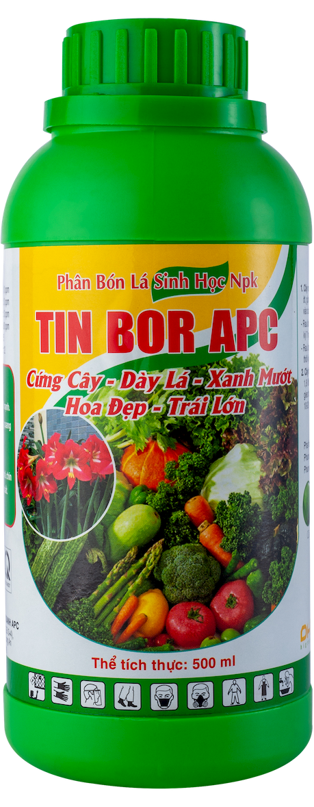 PHÂN BÓN LÁ SINH HỌC NPK - TIN BOR APC